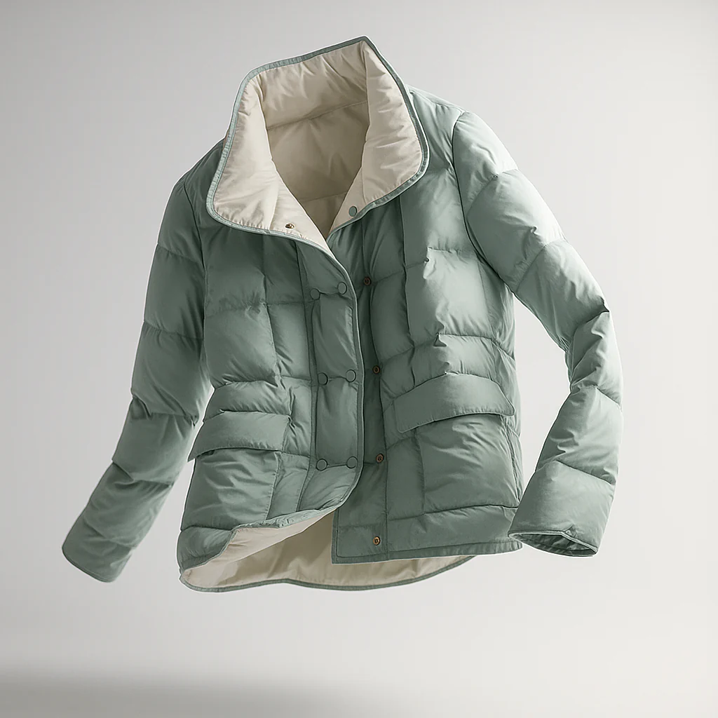 Hässleholm Quilted Down Jacket - Image 8