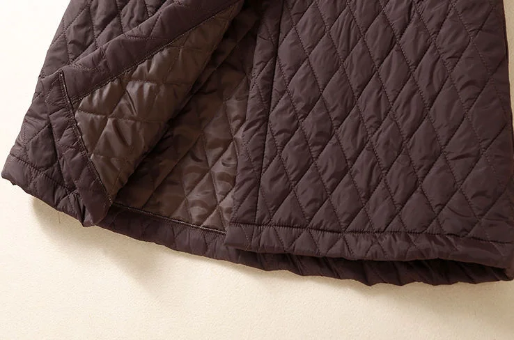 Maren Quilted Long Coat - Image 19