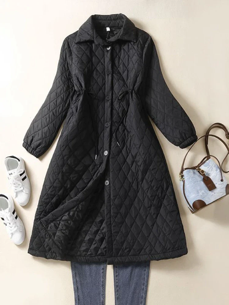 Maren Quilted Long Coat - Image 25
