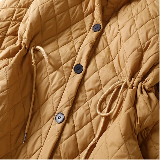 Maren Quilted Long Coat - Image 8
