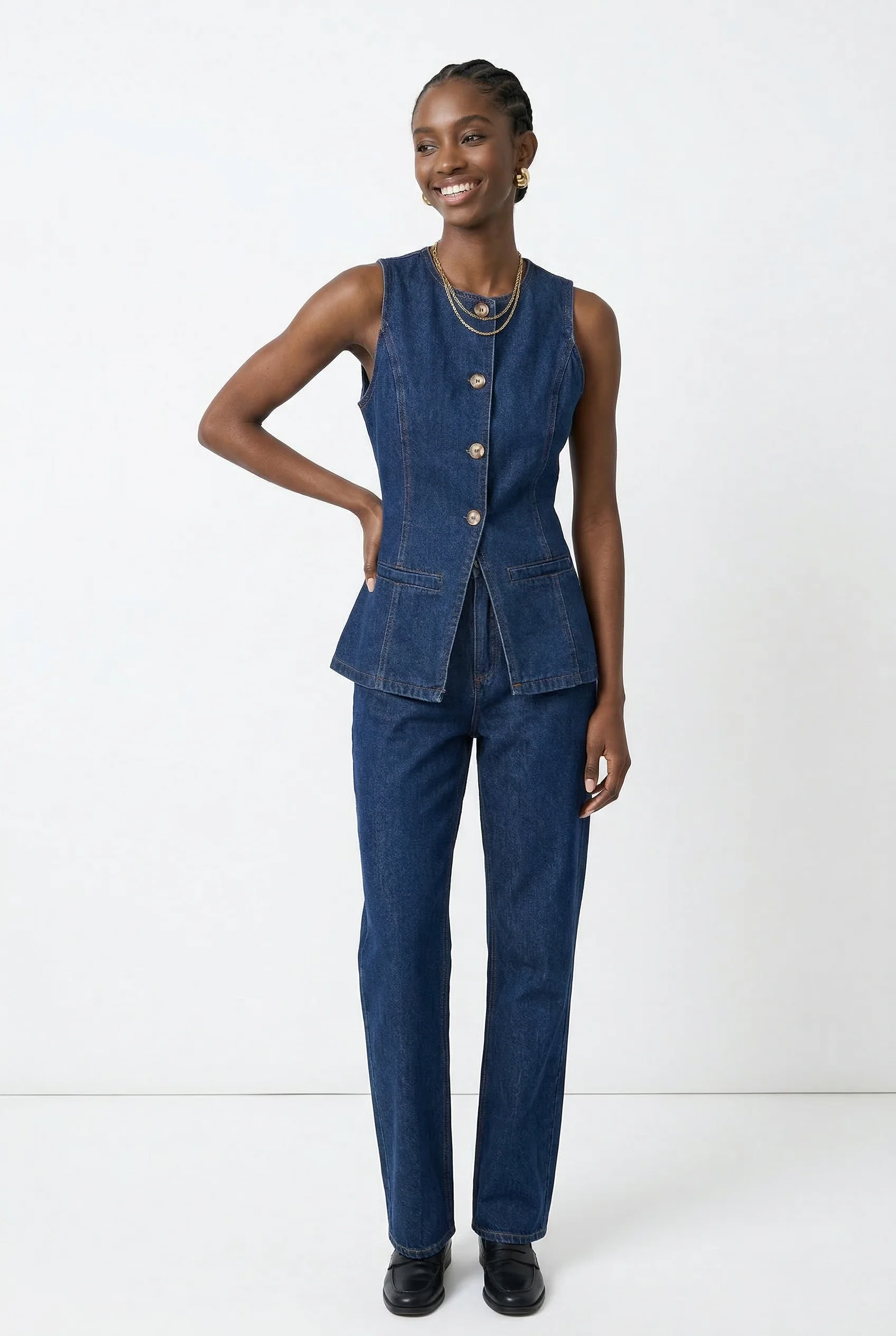 Monroe 100% Cotton Denim Set - Image 3