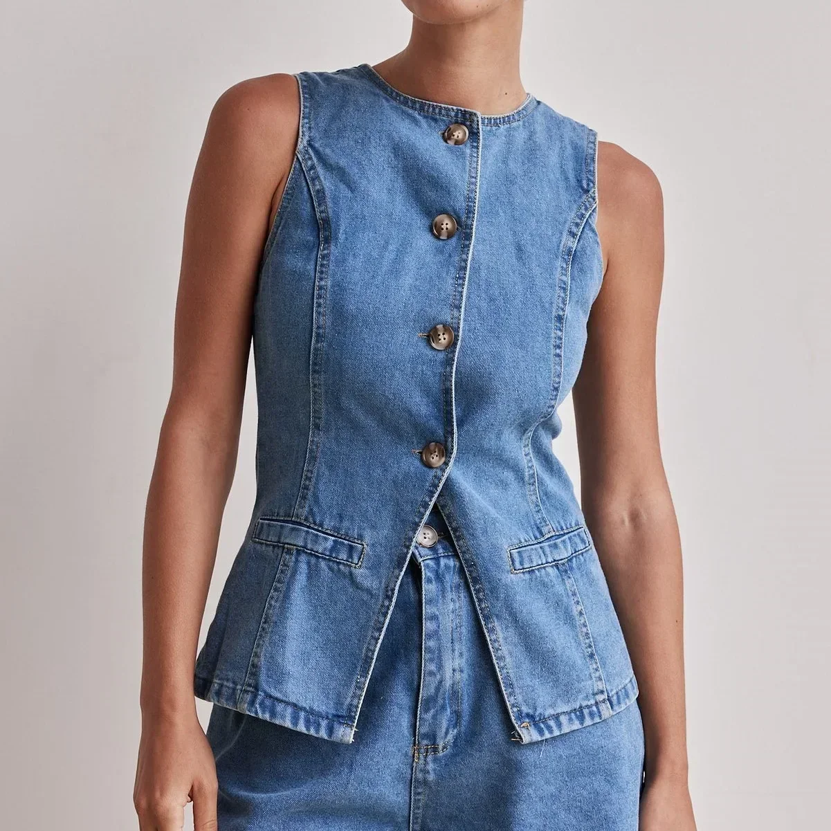 Monroe 100% Cotton Denim Set - Image 6