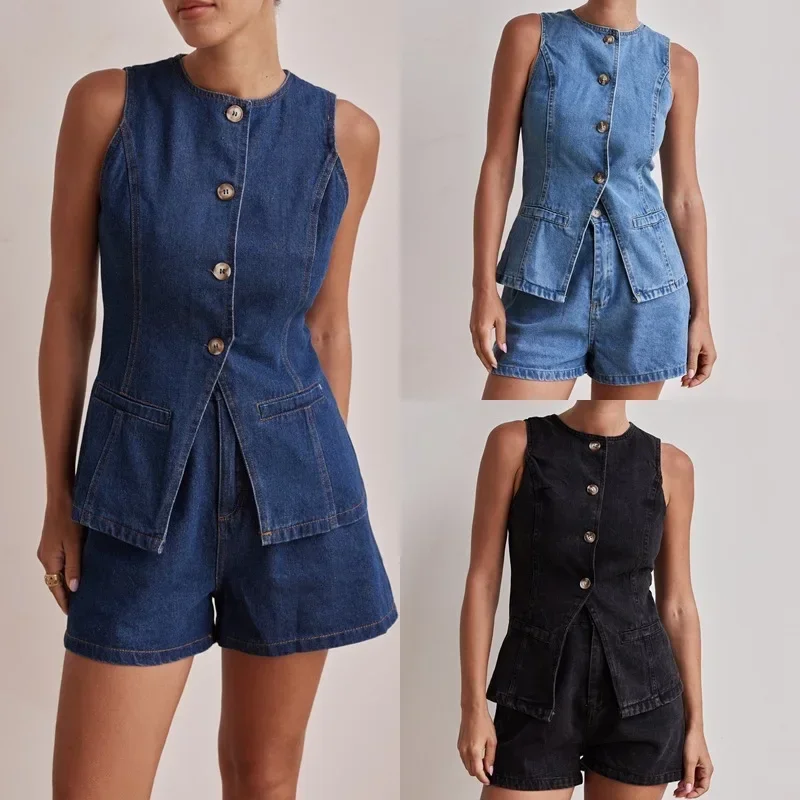 Monroe 100% Cotton Denim Set - Image 8