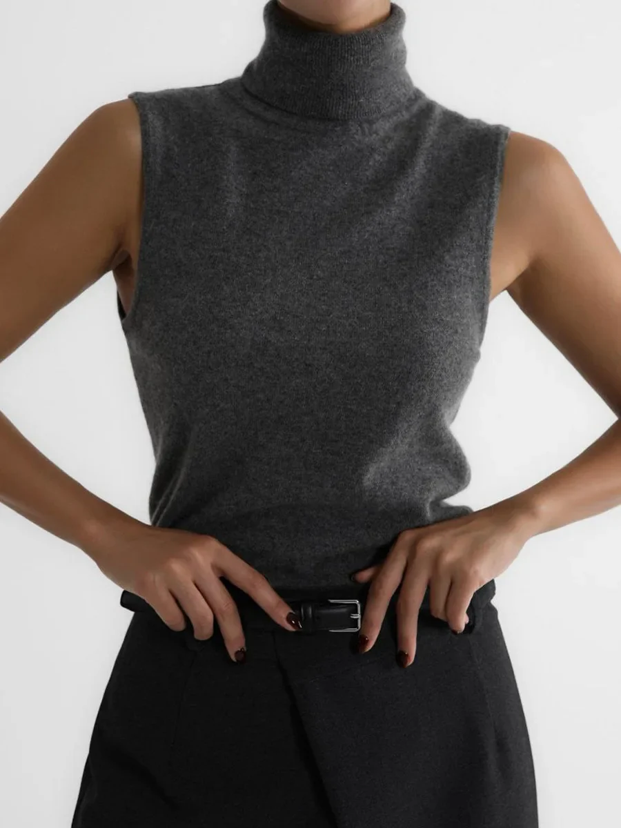 Marenton High-Neck Vest - Image 27