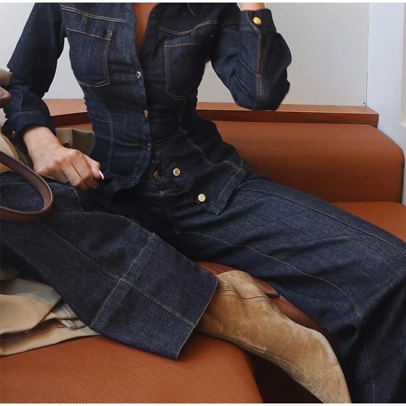 Marenza Button Denim Set - Image 19