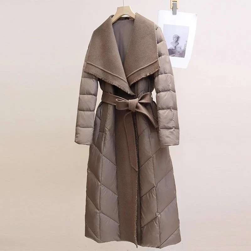 Margaux Wool-Trim Down Coat - Image 5