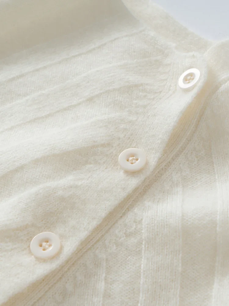 Maribel Buttoned Cashmere Sweater - Image 9