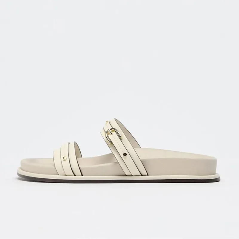 Maribel Twin Strap Flats - Image 6