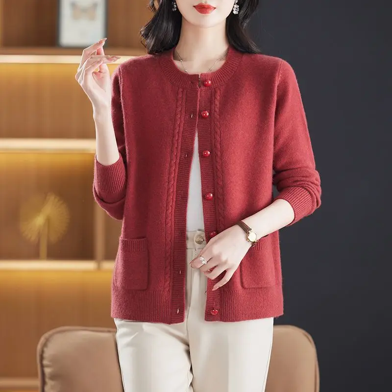 Maribelle Pearl Trim Cardigan - Image 13