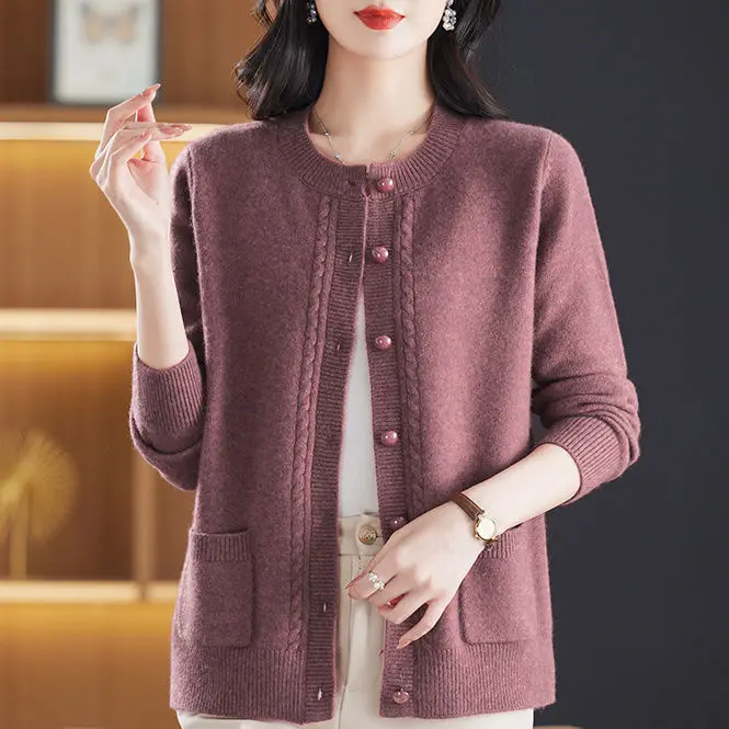 Maribelle Pearl Trim Cardigan - Image 7
