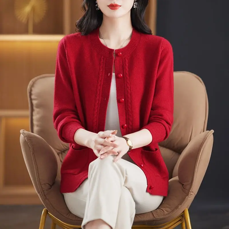 Maribelle Pearl Trim Cardigan - Image 9