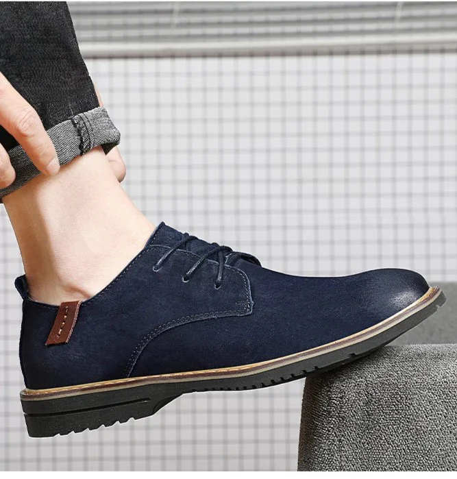 Milan Men's Leather Oxfords - Image 16