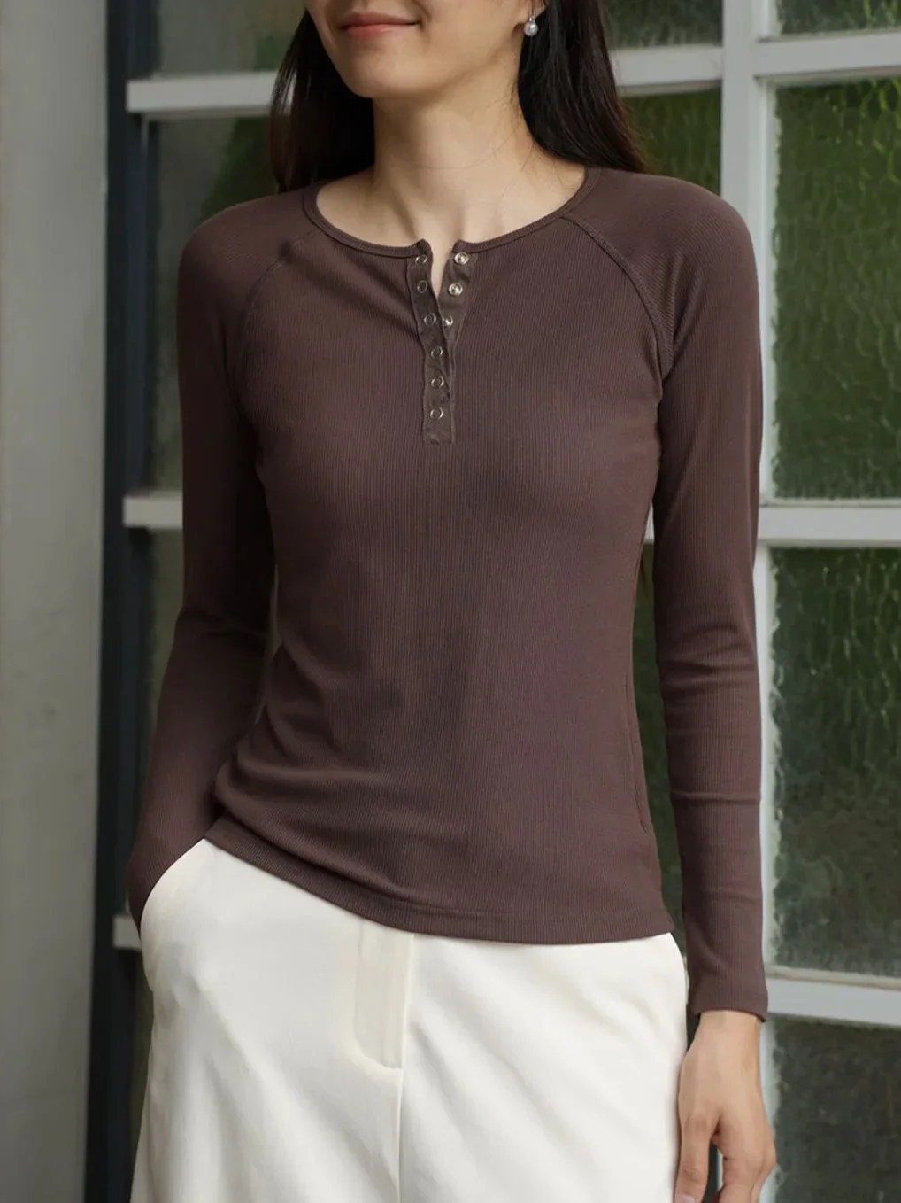 Milano Pop-Button Top - Image 5