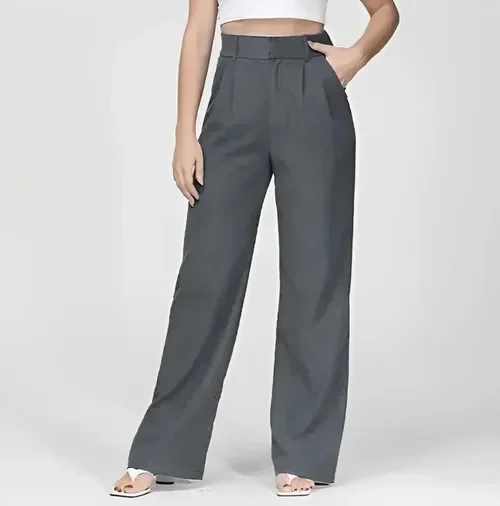 Milano Tailored Wide-Leg Trousers - Image 10