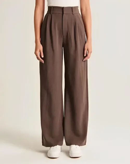Milano Tailored Wide-Leg Trousers - Image 11
