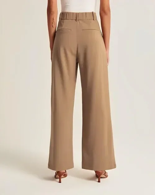 Milano Tailored Wide-Leg Trousers - Image 9