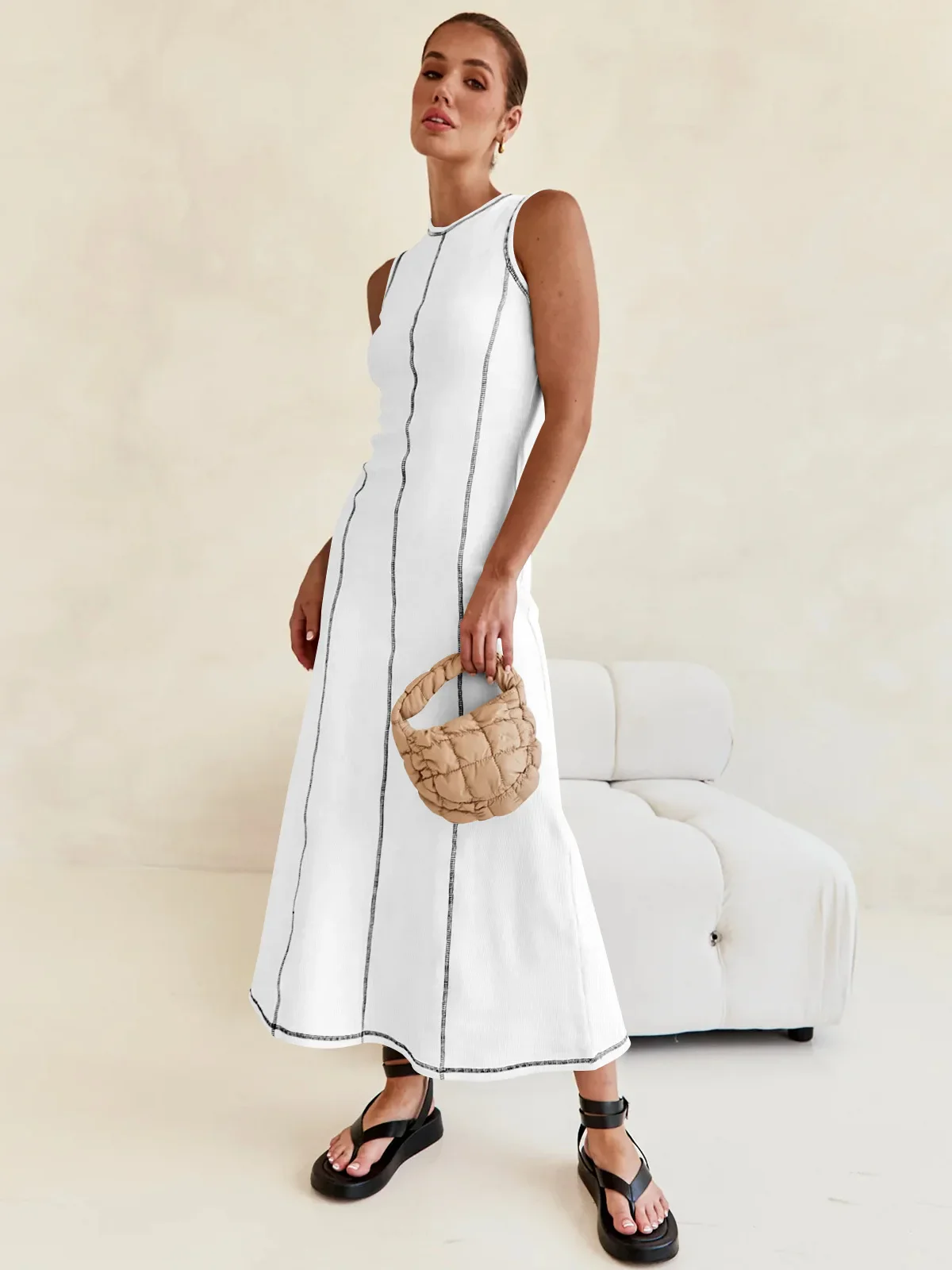 Mireya Women’s Sleeveless Knit Maxi - Image 23
