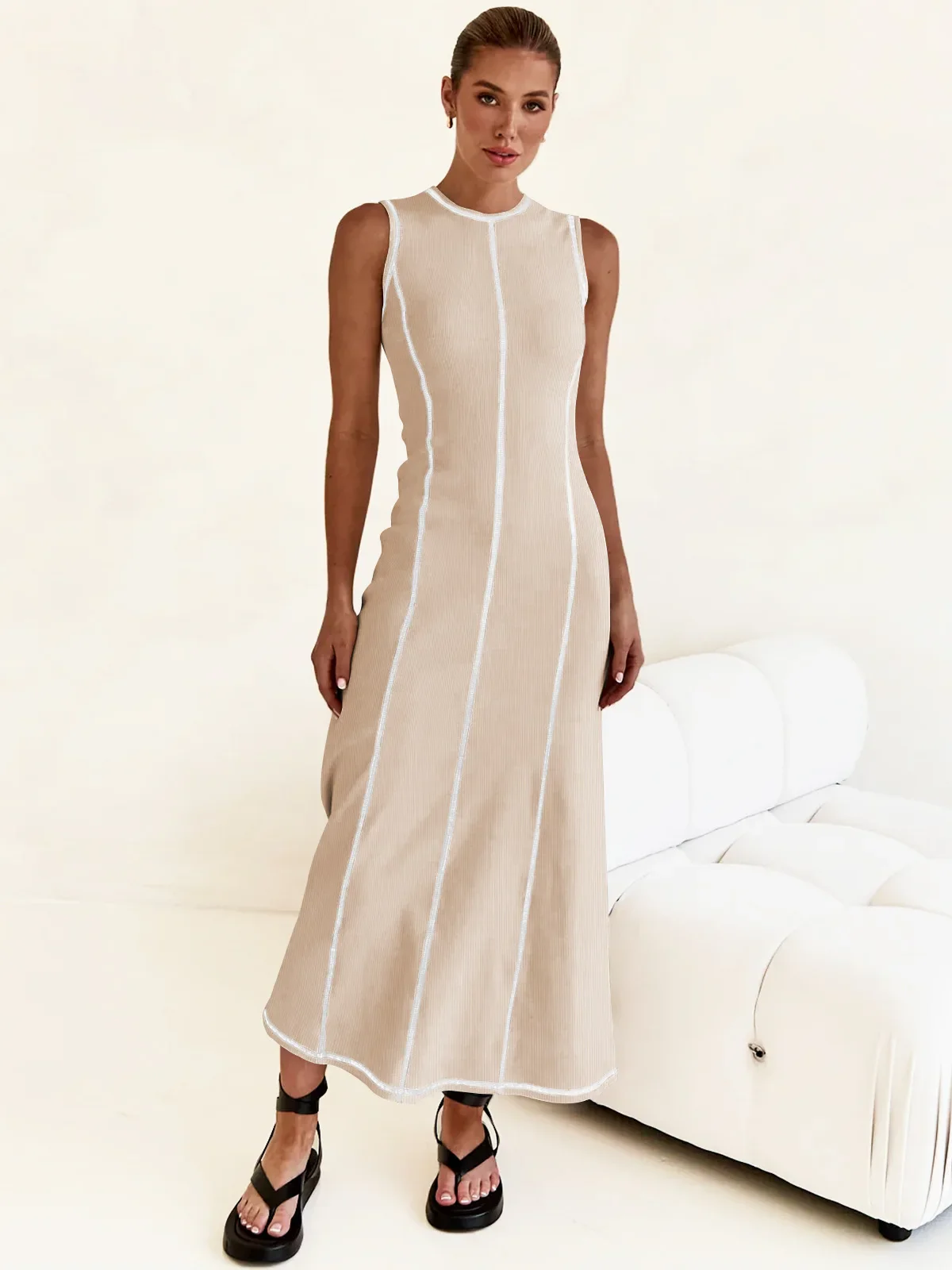 Mireya Women’s Sleeveless Knit Maxi - Image 25
