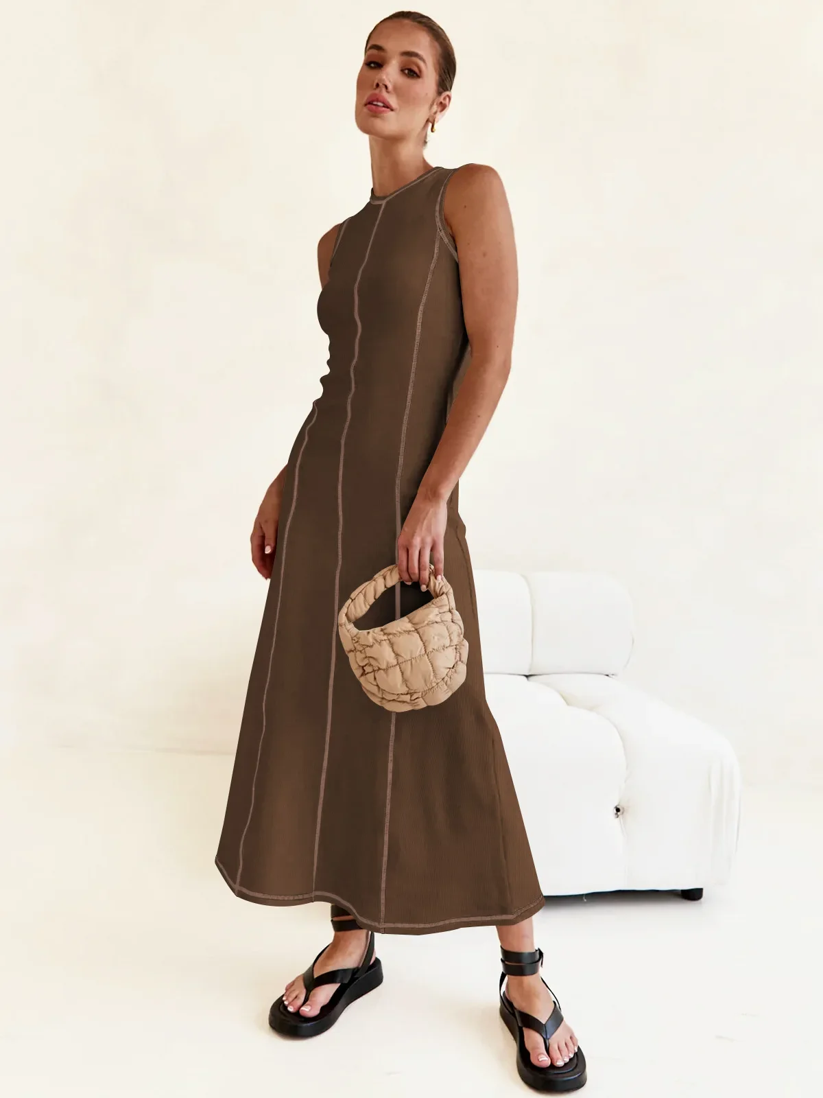 Mireya Women’s Sleeveless Knit Maxi - Image 34