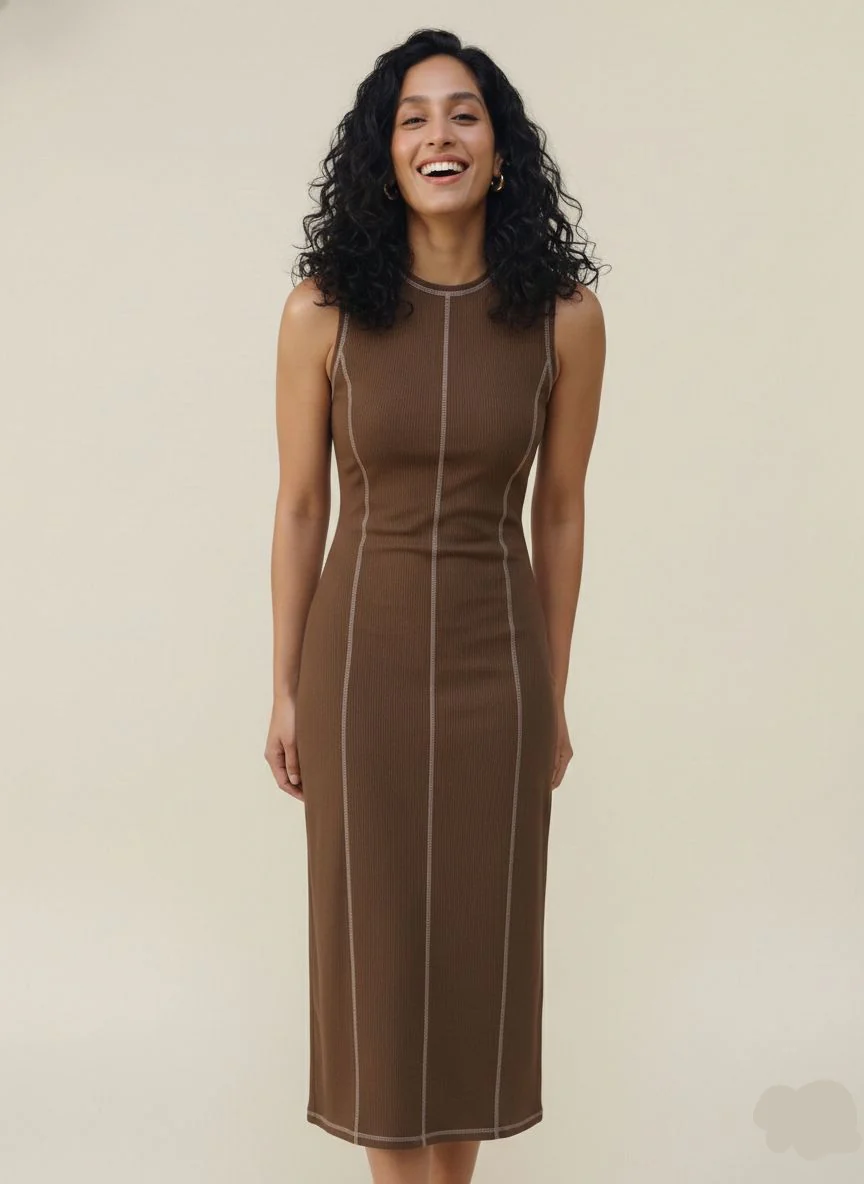 Mireya Women’s Sleeveless Knit Maxi - Image 7