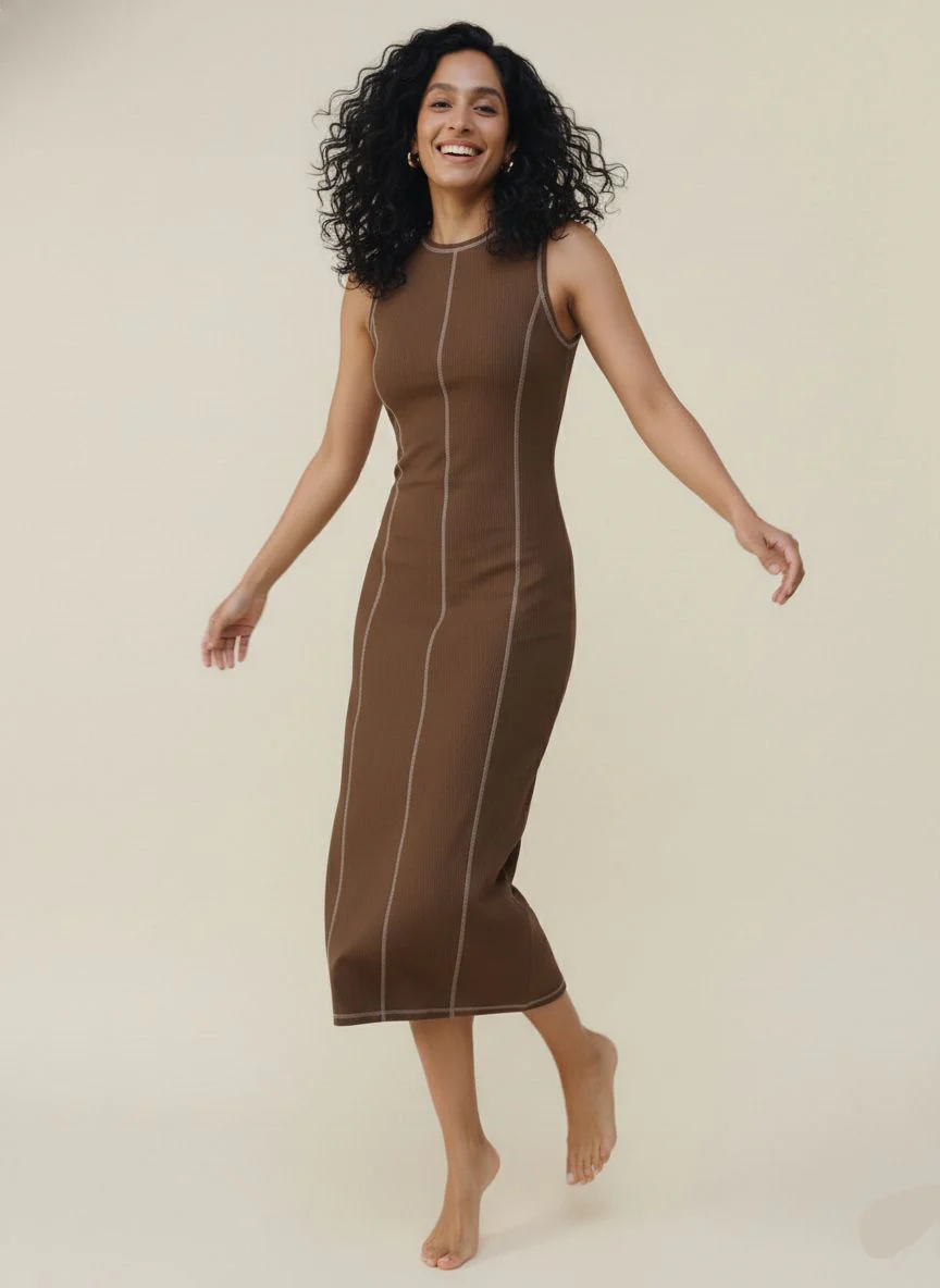 Mireya Women’s Sleeveless Knit Maxi - Image 8