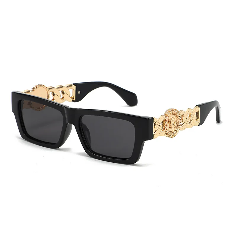 Monaco Square Oversized Sunglasses - Image 9