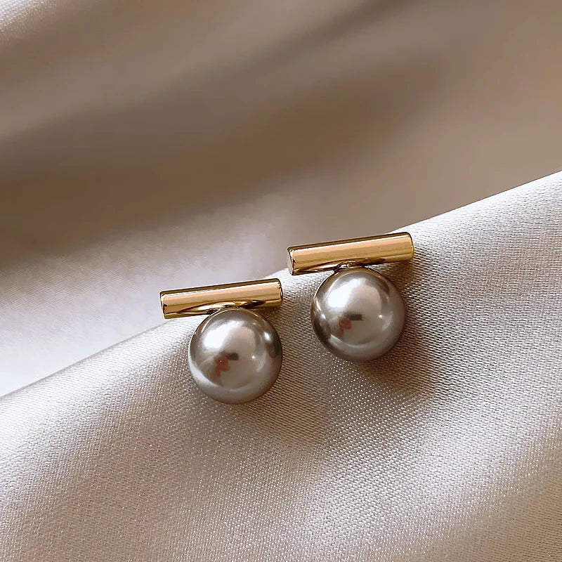 Moonlit Drops Pearl Earrings - Image 2