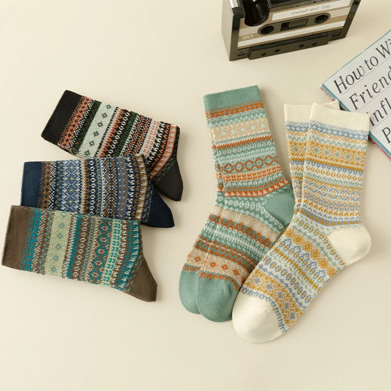 Nordic Haven Cotton Socks - Image 4