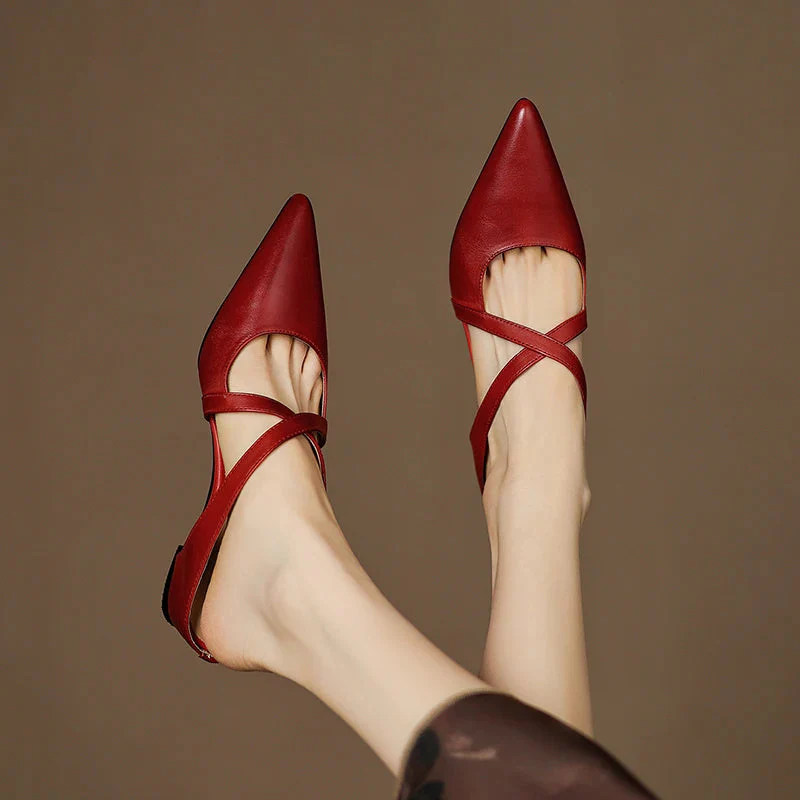 Palma Genuine Leather Mules - Image 3