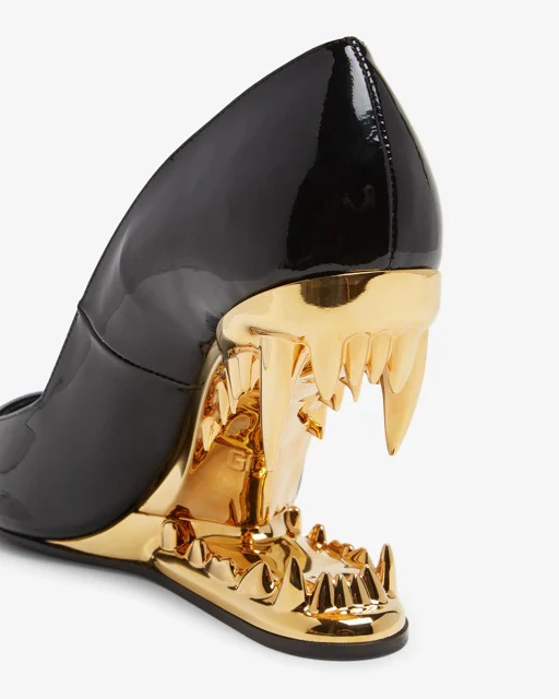 Panther Teeth High-Heel Stiletto Pumps - Image 14