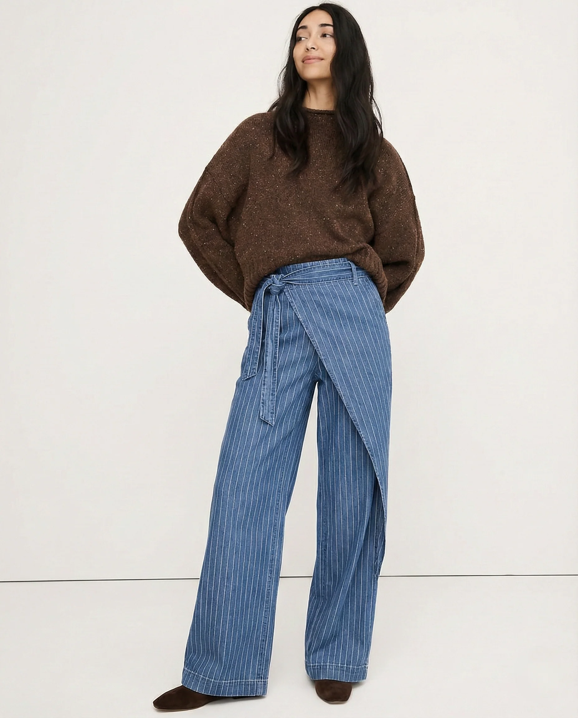 The Everyday Wide-Leg Pant In Cotton - Image 2
