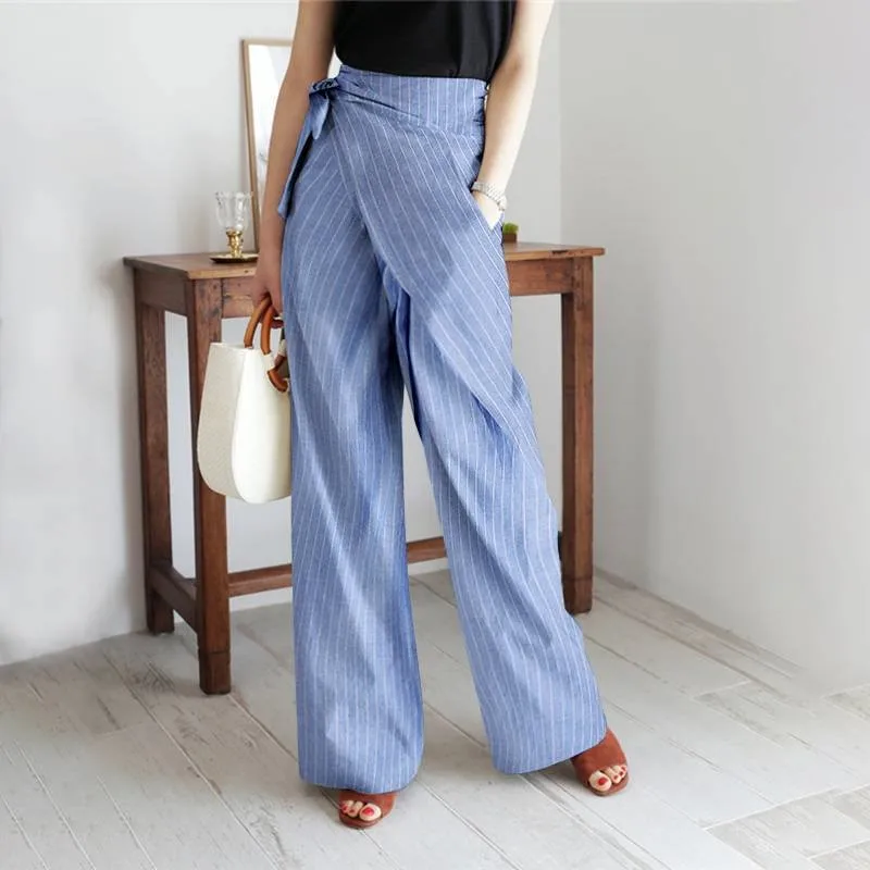 The Everyday Wide-Leg Pant In Cotton - Image 9