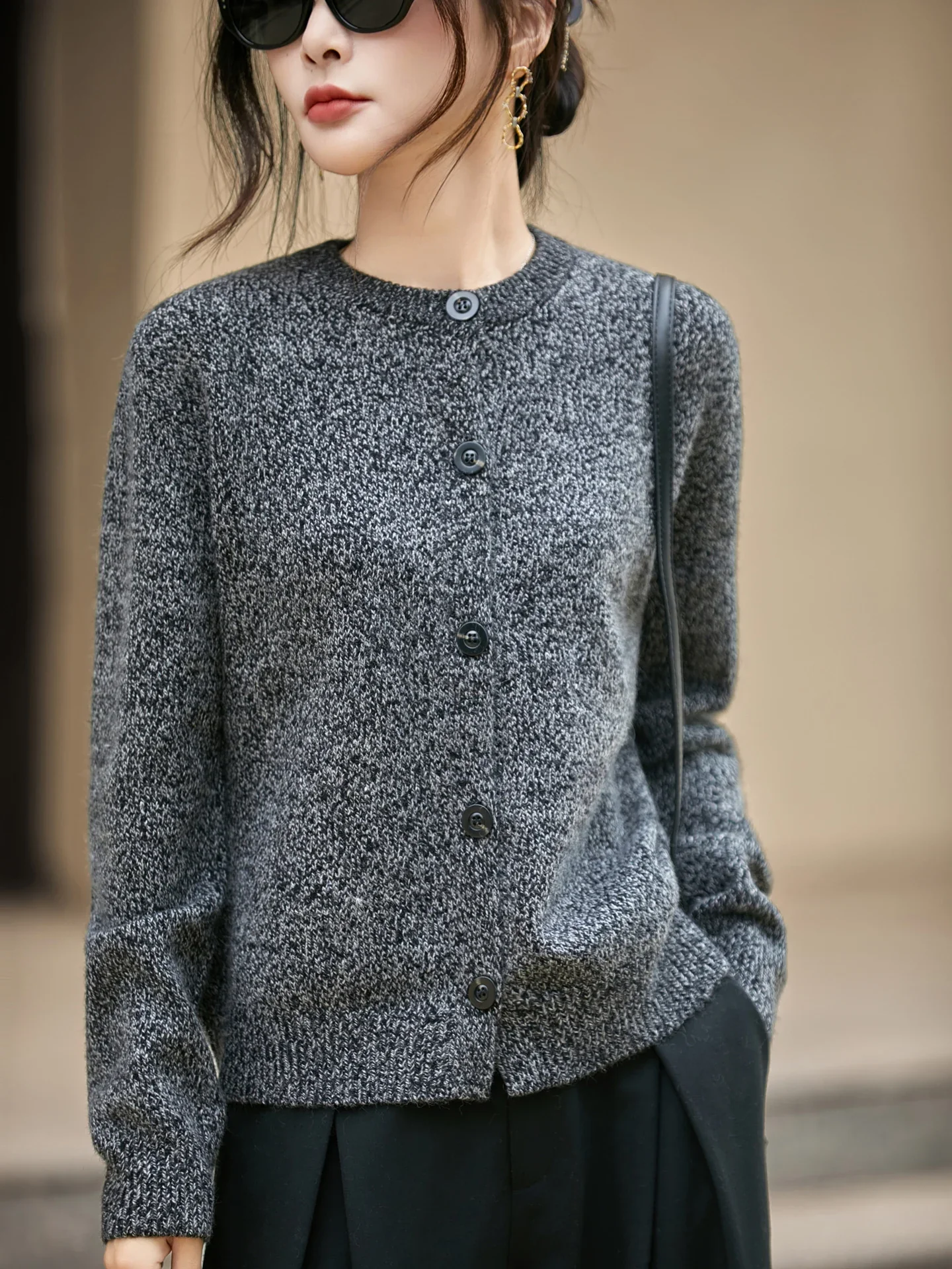 Chunky-Knit Alpaca-Blend cardigan - Image 13