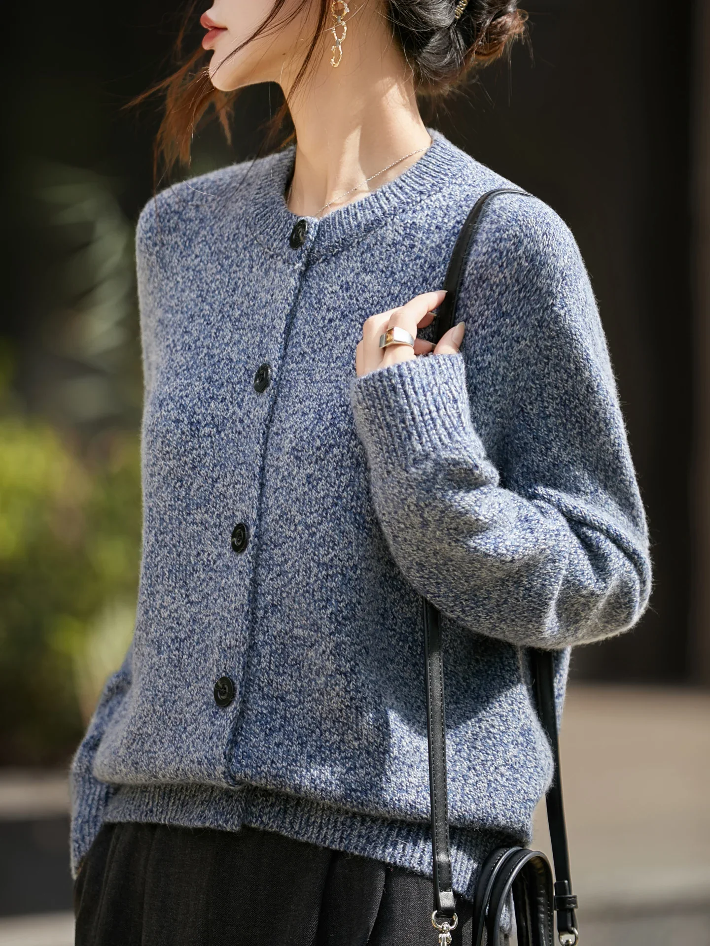 Chunky-Knit Alpaca-Blend cardigan - Image 21