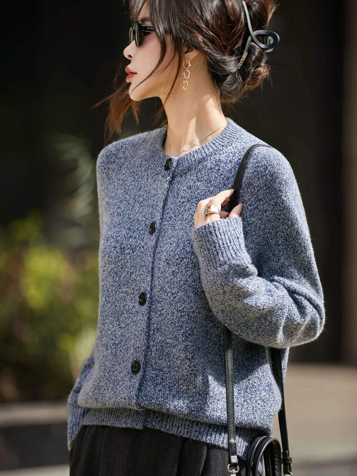 Chunky-Knit Alpaca-Blend cardigan - Image 22