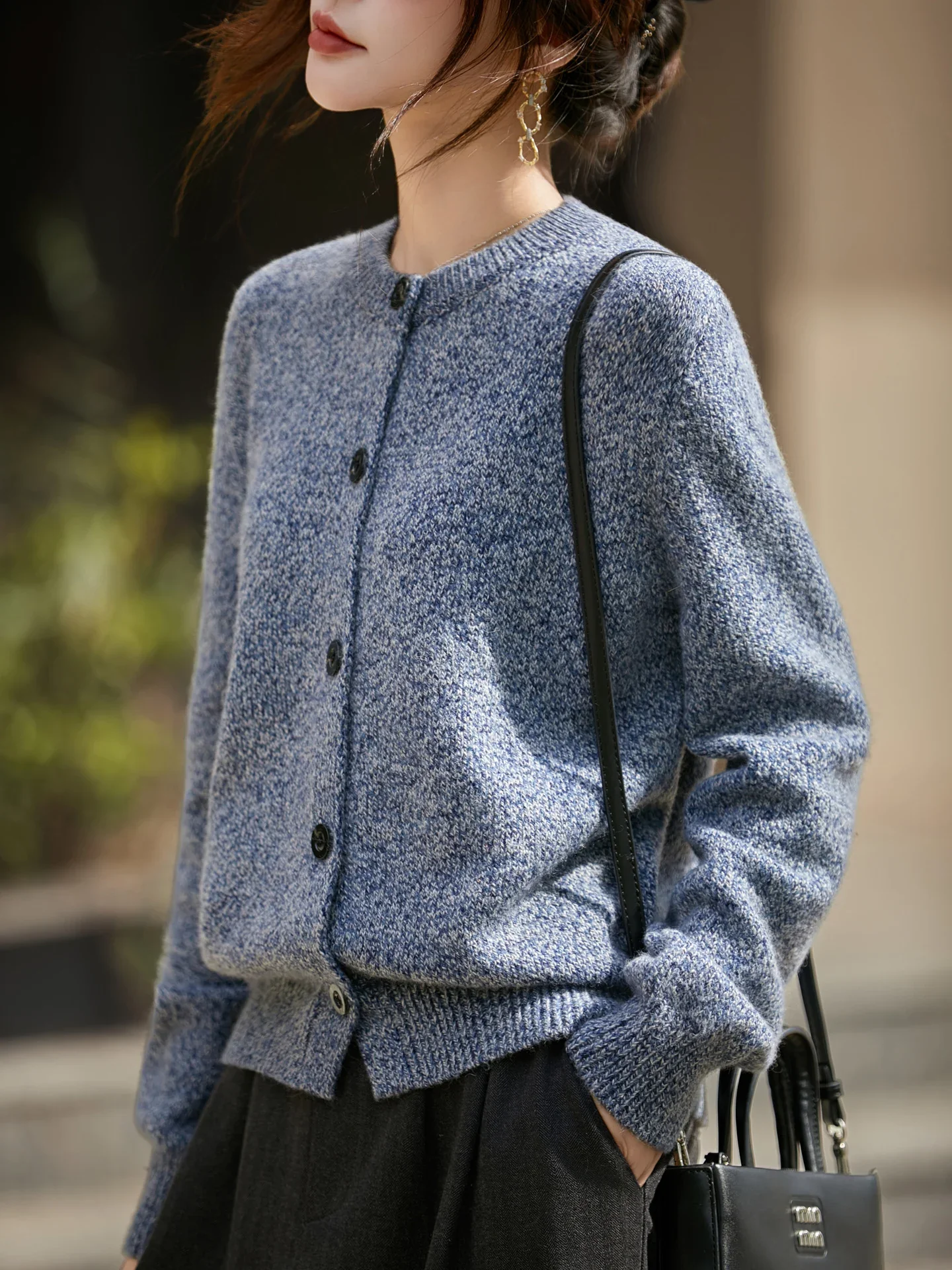 Chunky-Knit Alpaca-Blend cardigan - Image 24