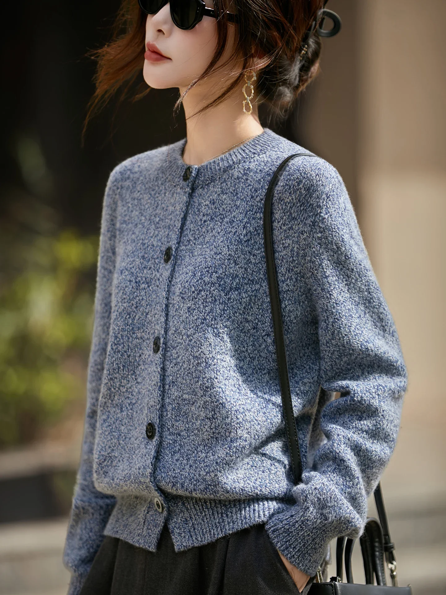 Chunky-Knit Alpaca-Blend cardigan - Image 25