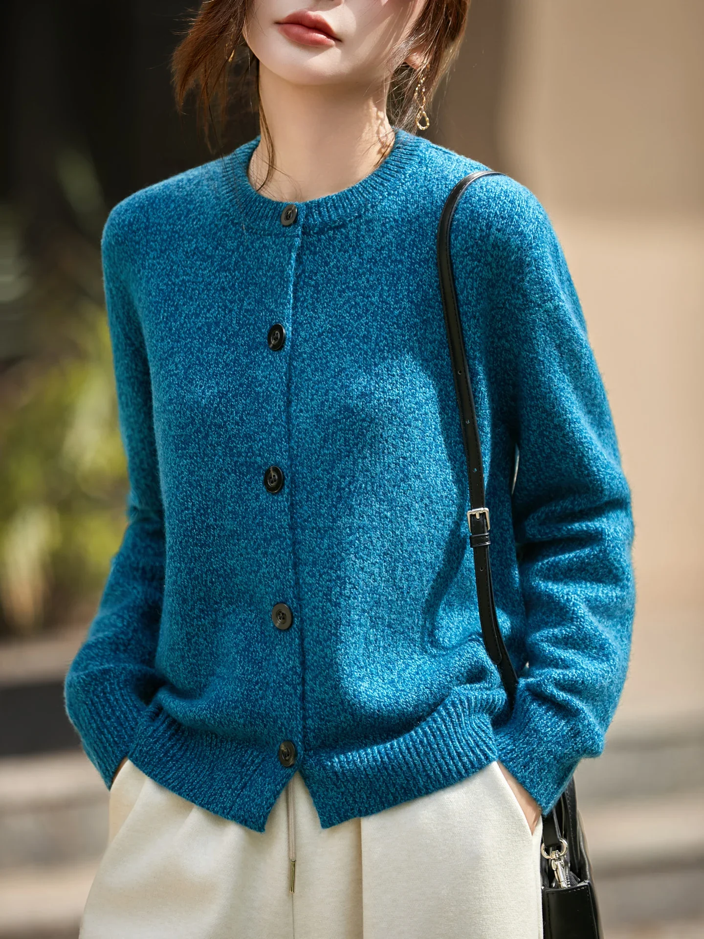 Chunky-Knit Alpaca-Blend cardigan - Image 28