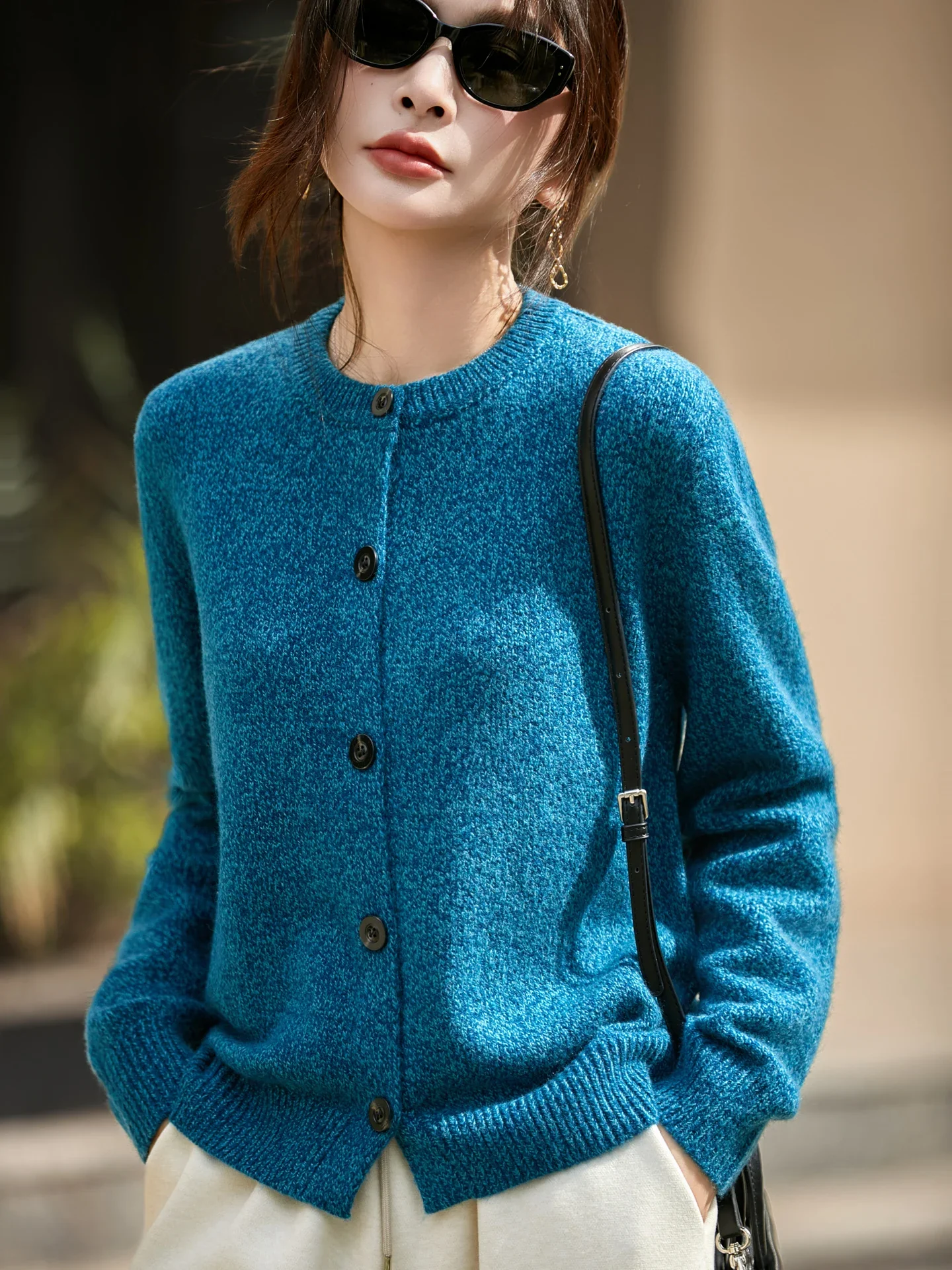 Chunky-Knit Alpaca-Blend cardigan - Image 29