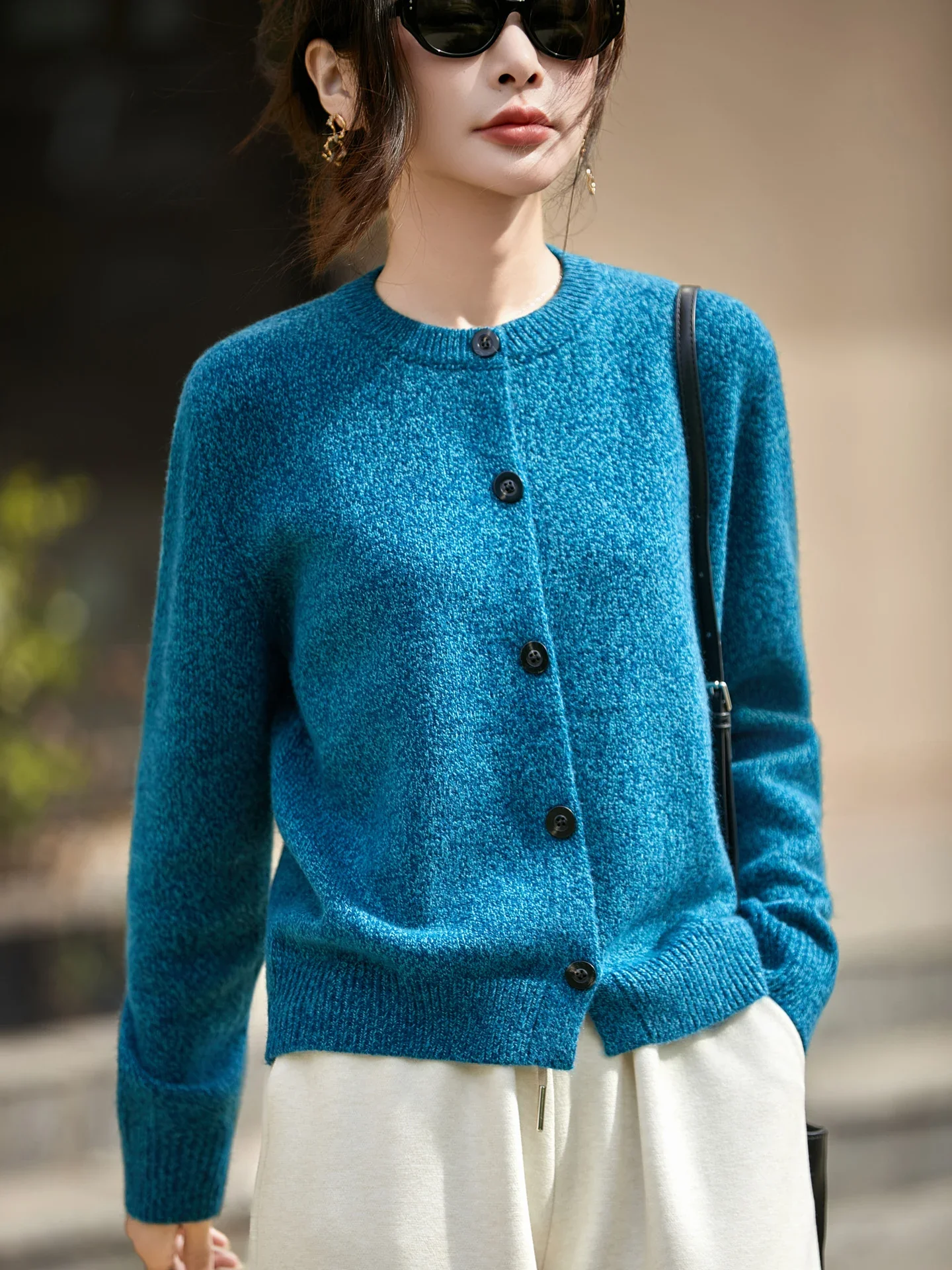 Chunky-Knit Alpaca-Blend cardigan - Image 30