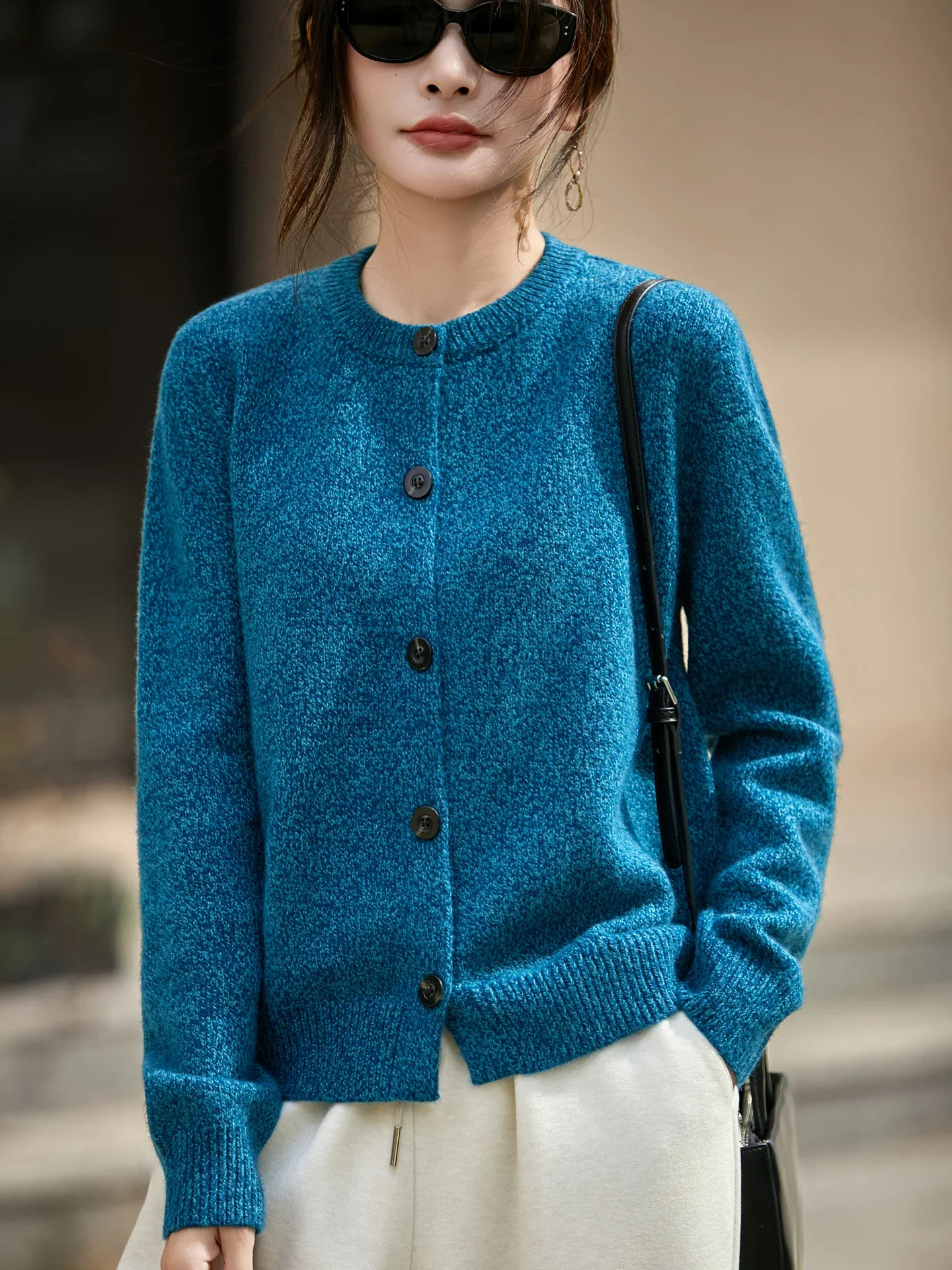 Chunky-Knit Alpaca-Blend cardigan - Image 31