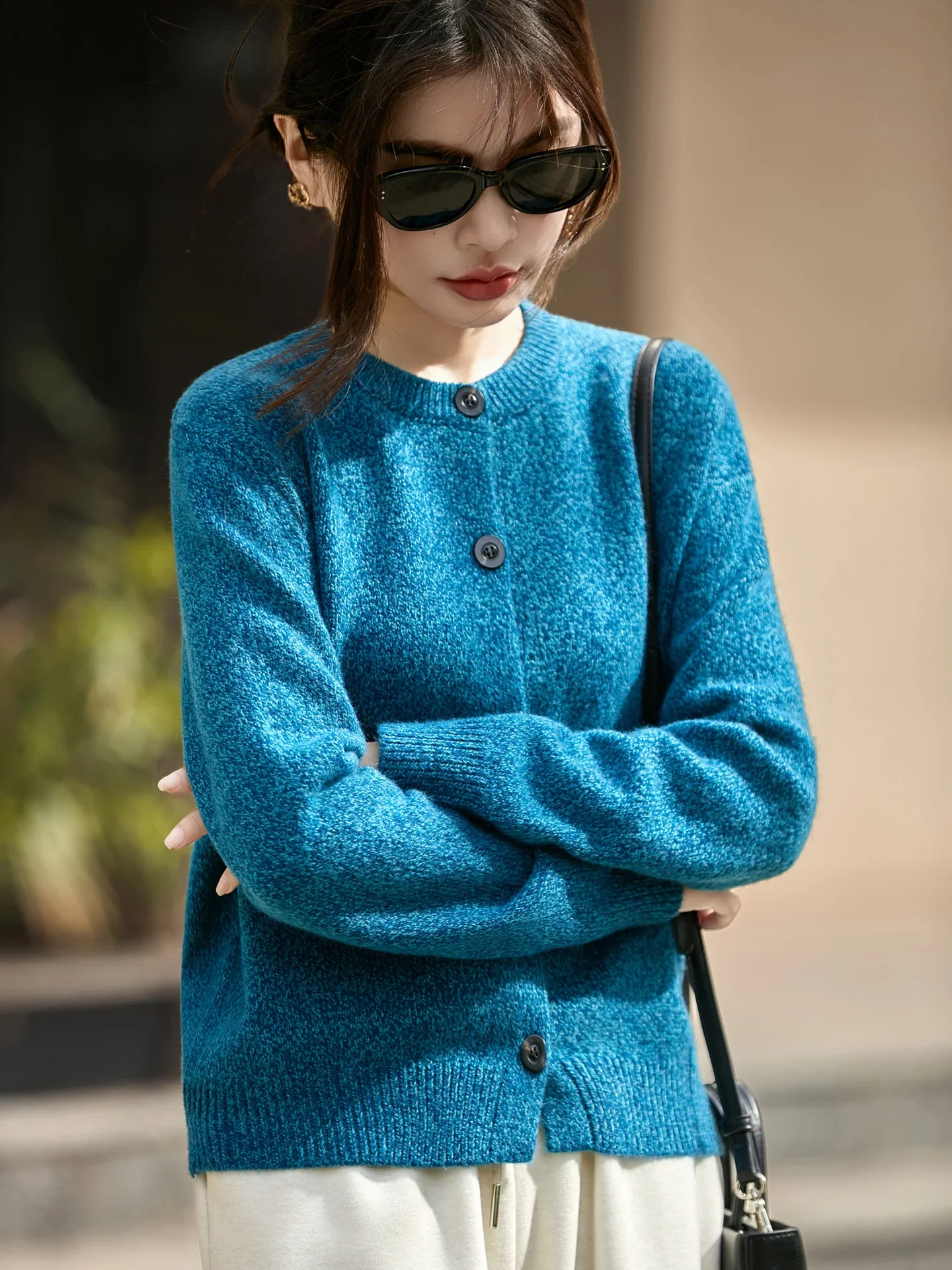 Chunky-Knit Alpaca-Blend cardigan - Image 33