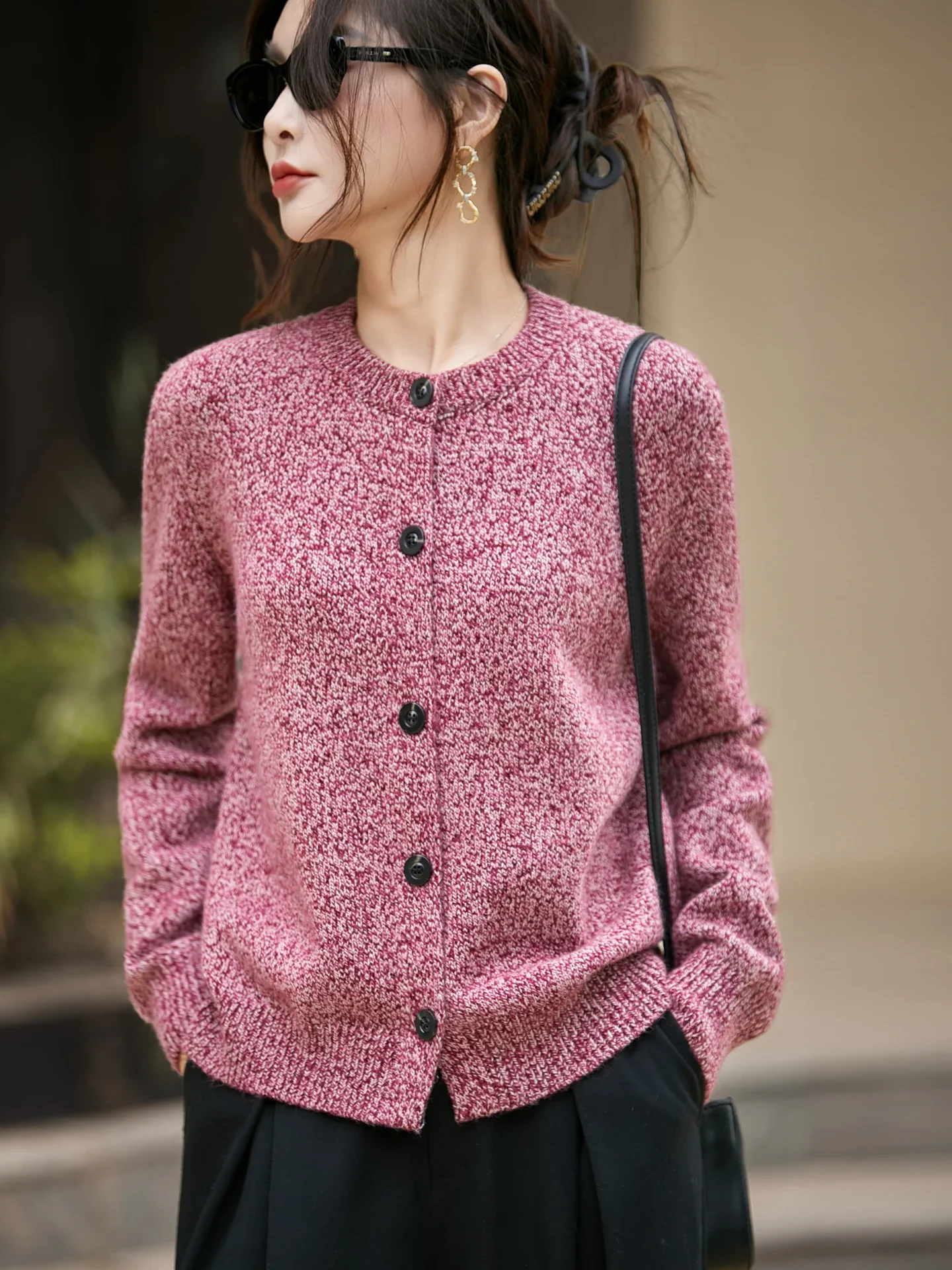Chunky-Knit Alpaca-Blend cardigan - Image 34
