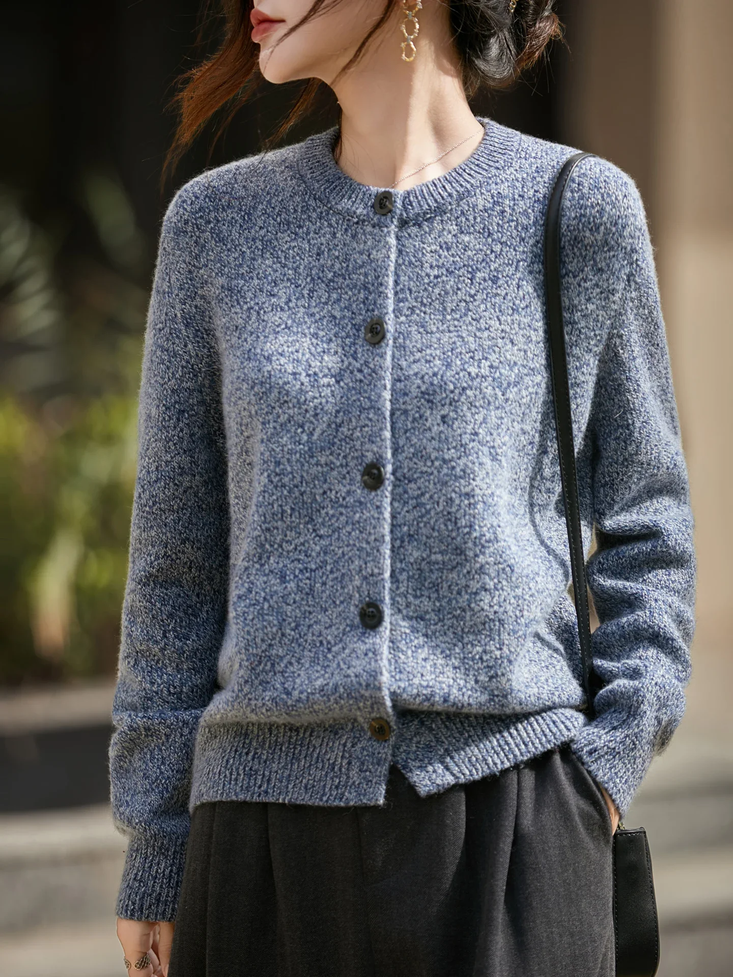 Chunky-Knit Alpaca-Blend cardigan - Image 36