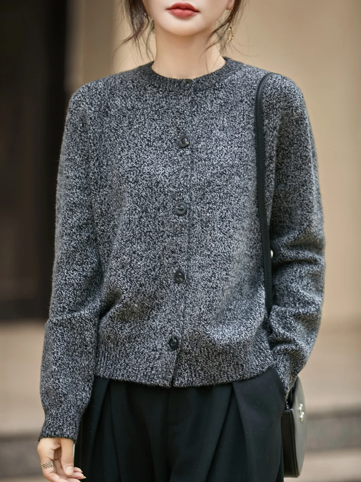 Chunky-Knit Alpaca-Blend cardigan - Image 37