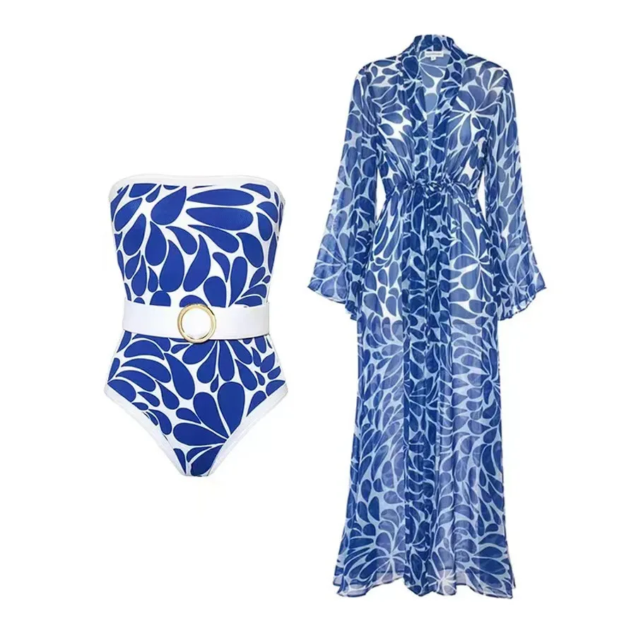 Riviera Printed One-Piece Swimsuit - Image 7
