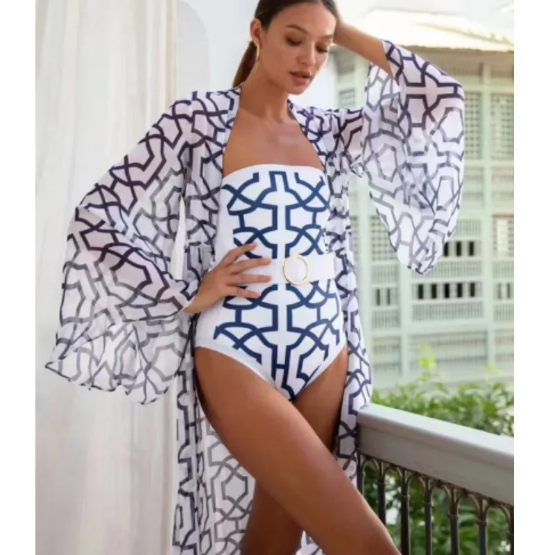 Riviera Printed One-Piece Swimsuit - Image 8