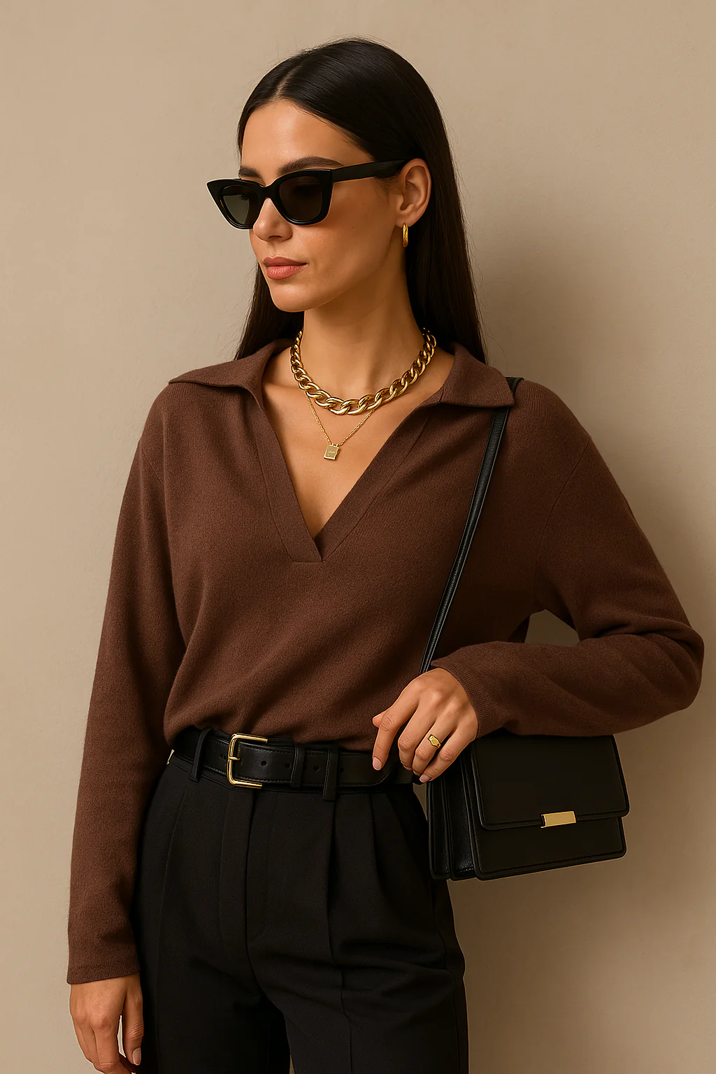 Roma Cotton Knit Polo - Image 10