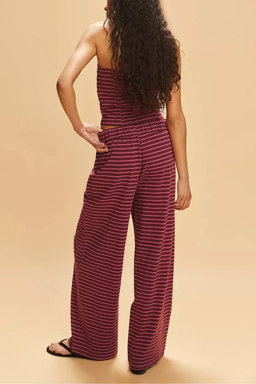 Romena Linen Striped Set - Image 12