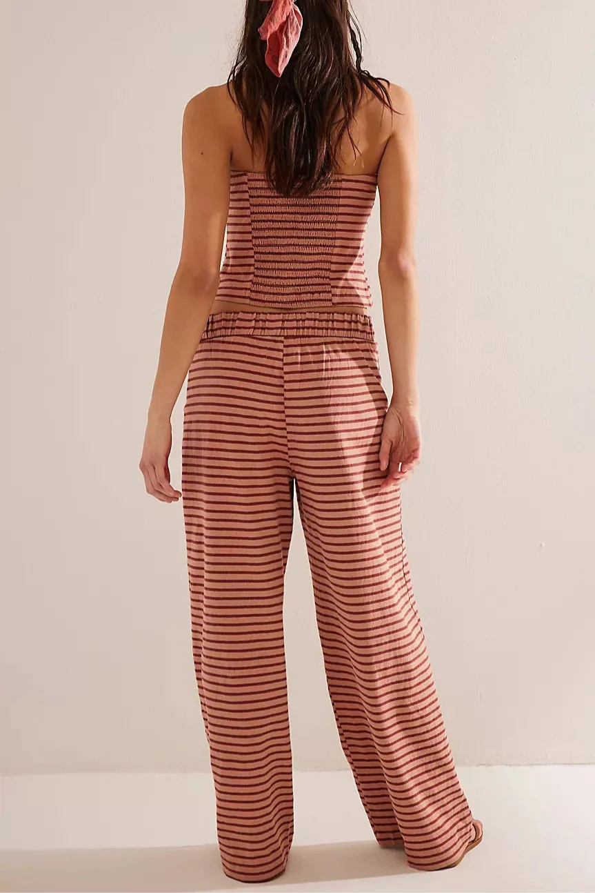 Romena Linen Striped Set - Image 33
